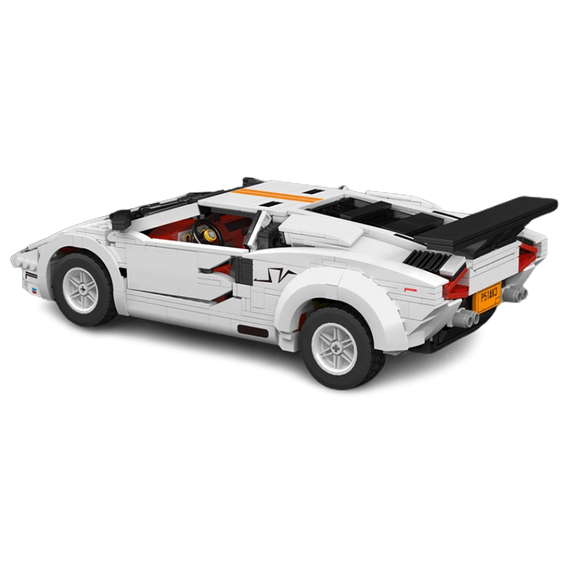 Retro LPS Wedge Supercar - Building Blocks Set | Power Brickz