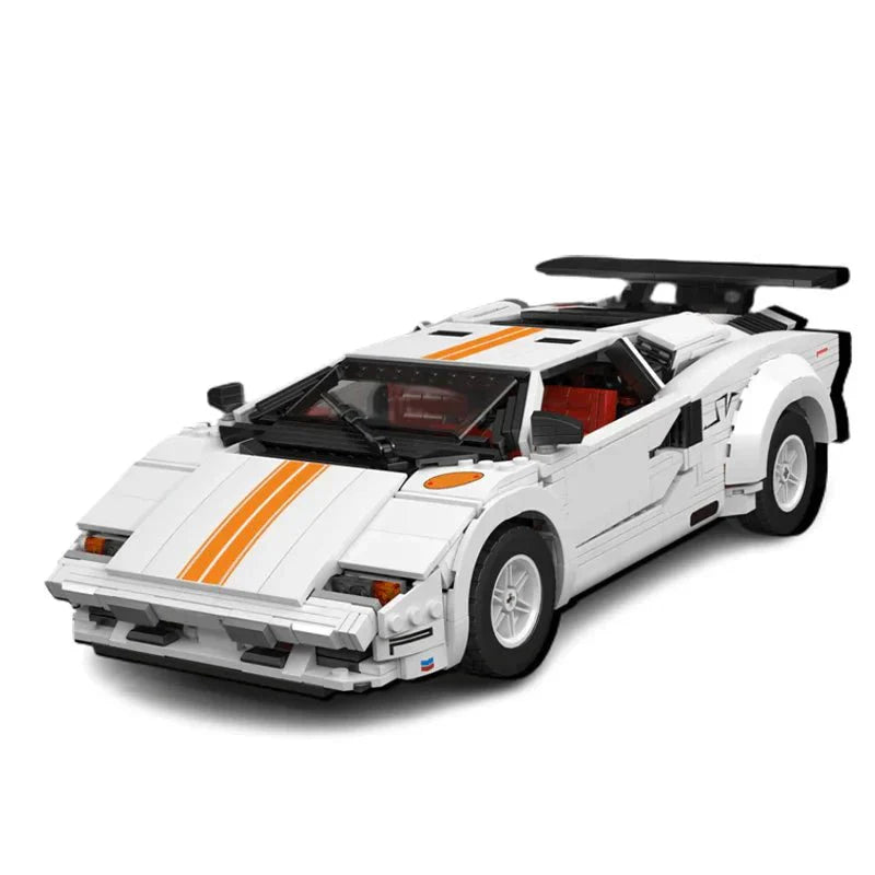 Retro LPS Wedge Supercar - Building Blocks Set | Power Brickz