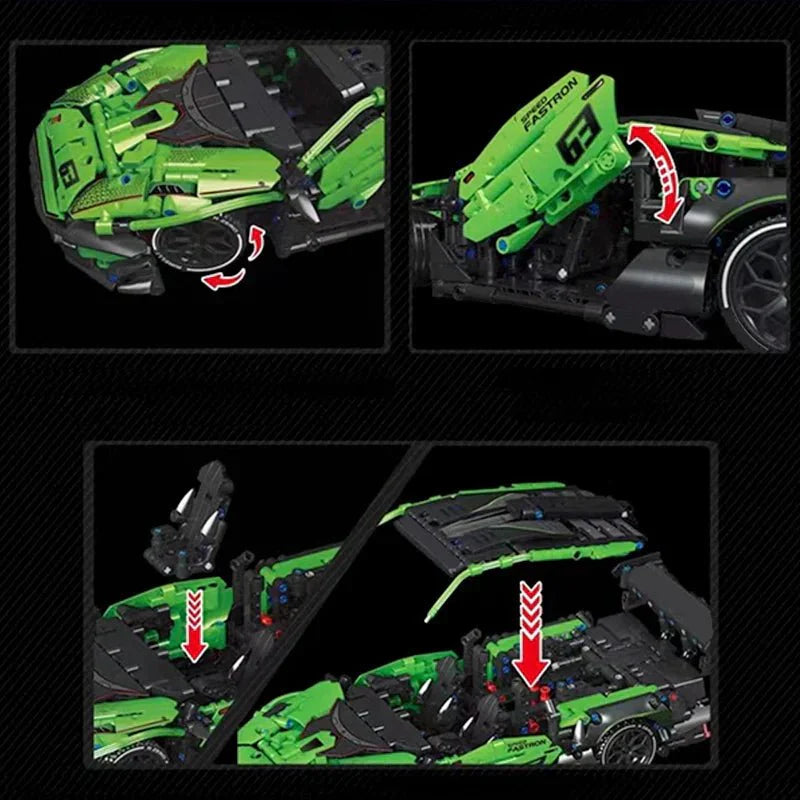 Squadra Corse X RD V - Building Blocks Set | Power Brickz