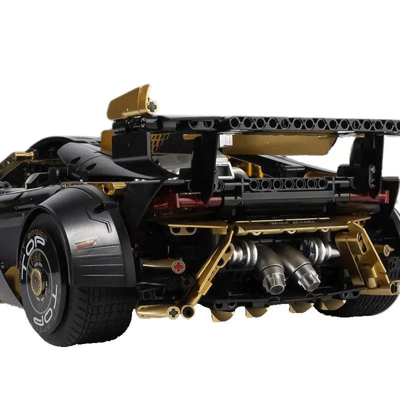 Track-Spec VSTO Biturbo Supercar - Building Blocks Set | Power Brickz