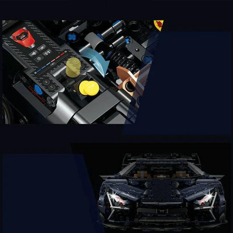 Hybrid VHypercar - Building Blocks Set | Power Brickz