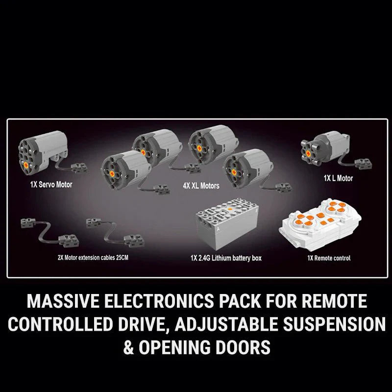 Italian VSVJ Hypercar Green - Building Blocks Set | Power Brickz