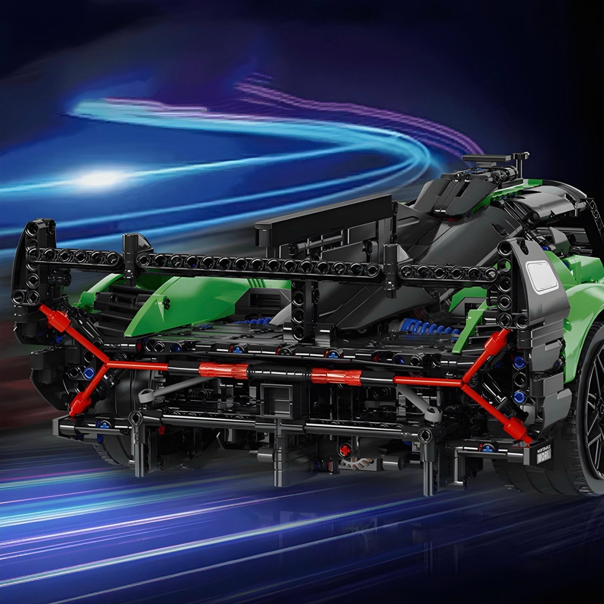 Endurance SCPrototype Hypercar - Building Blocks Set | Power Brickz