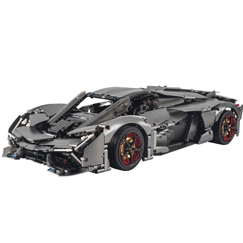 Futuristic Electric Hypercar Concept - Building Blocks Set | Power Brickz