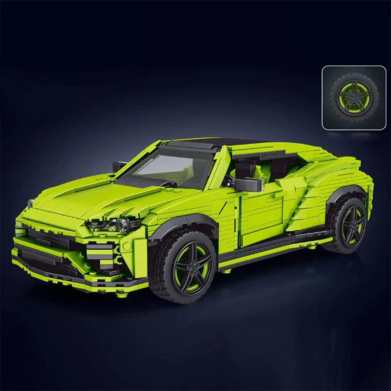 Twin-Turbo Italian SUV - Building Blocks Set | Power Brickz