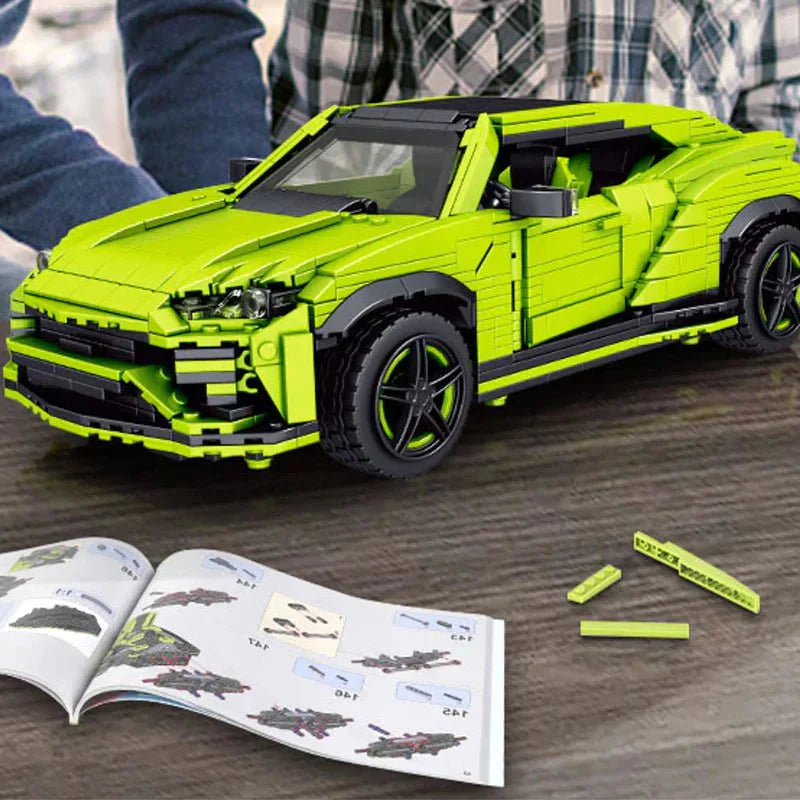 Twin-Turbo Italian SUV - Building Blocks Set | Power Brickz