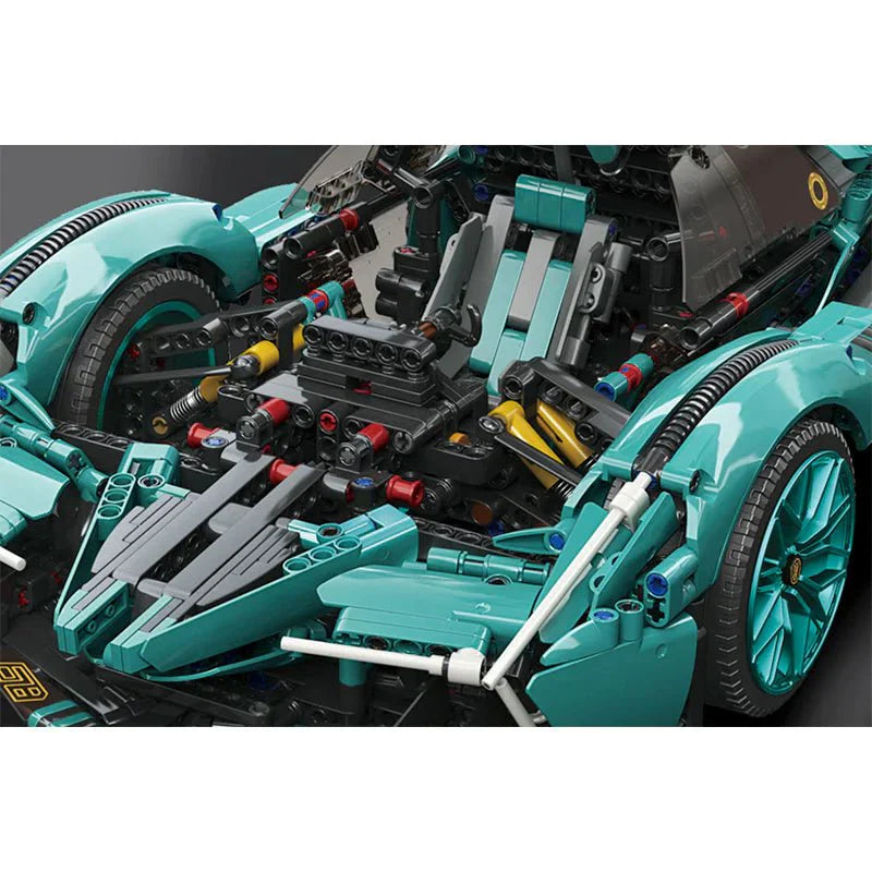 VFuture Vision Hypercar - Building Blocks Set | Power Brickz
