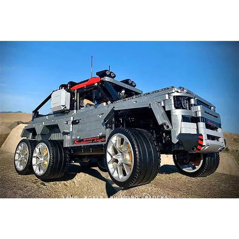 6x6 Expedition Defender Off-Roader - Building Blocks Set | Power Brickz