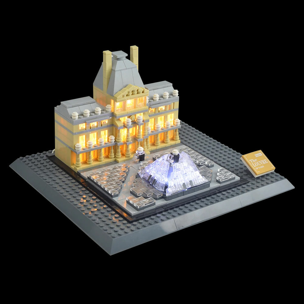 Louvre 21024 LED Light Kit – Building Block Lighting | Power Brickz™