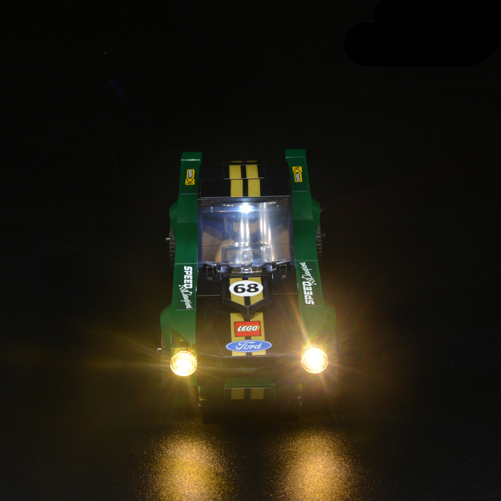 Ford Mustang Fastback 75884 LED Light Kit – Building Block Lighting | Power Brickz™