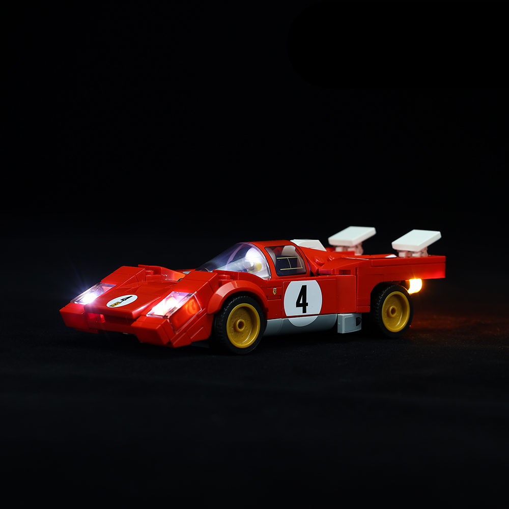 1970 Ferrari 512 M 76906 LED Light Kit – Building Block Lighting | Power Brickz™