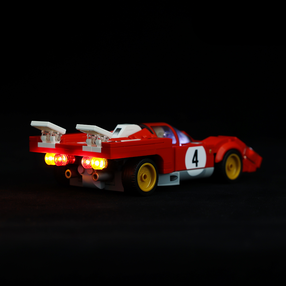 1970 Ferrari 512 M 76906 LED Light Kit – Building Block Lighting | Power Brickz™