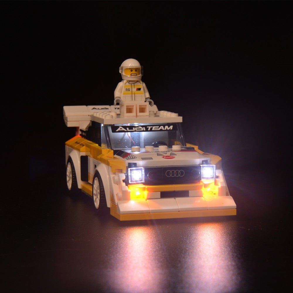 1985 Audi Sport Quattro S1 76897 LED Light Kit – Building Block Lighting | Power Brickz™