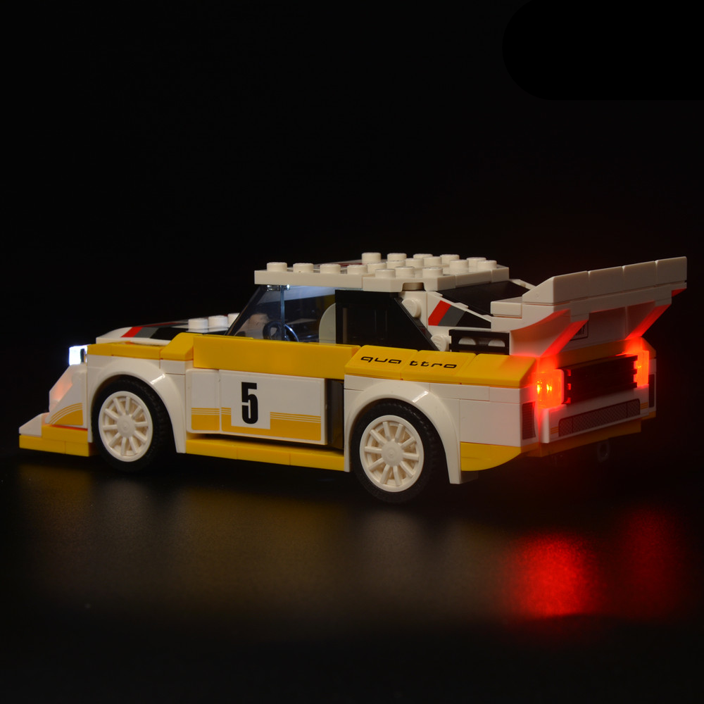 1985 Audi Sport Quattro S1 76897 LED Light Kit – Building Block Lighting | Power Brickz™