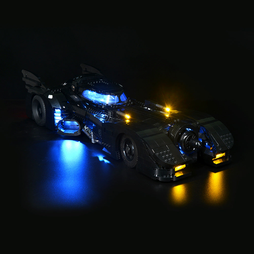 1989 Batmobile 76139 LED Light Kit – Building Block Lighting | Power Brickz™