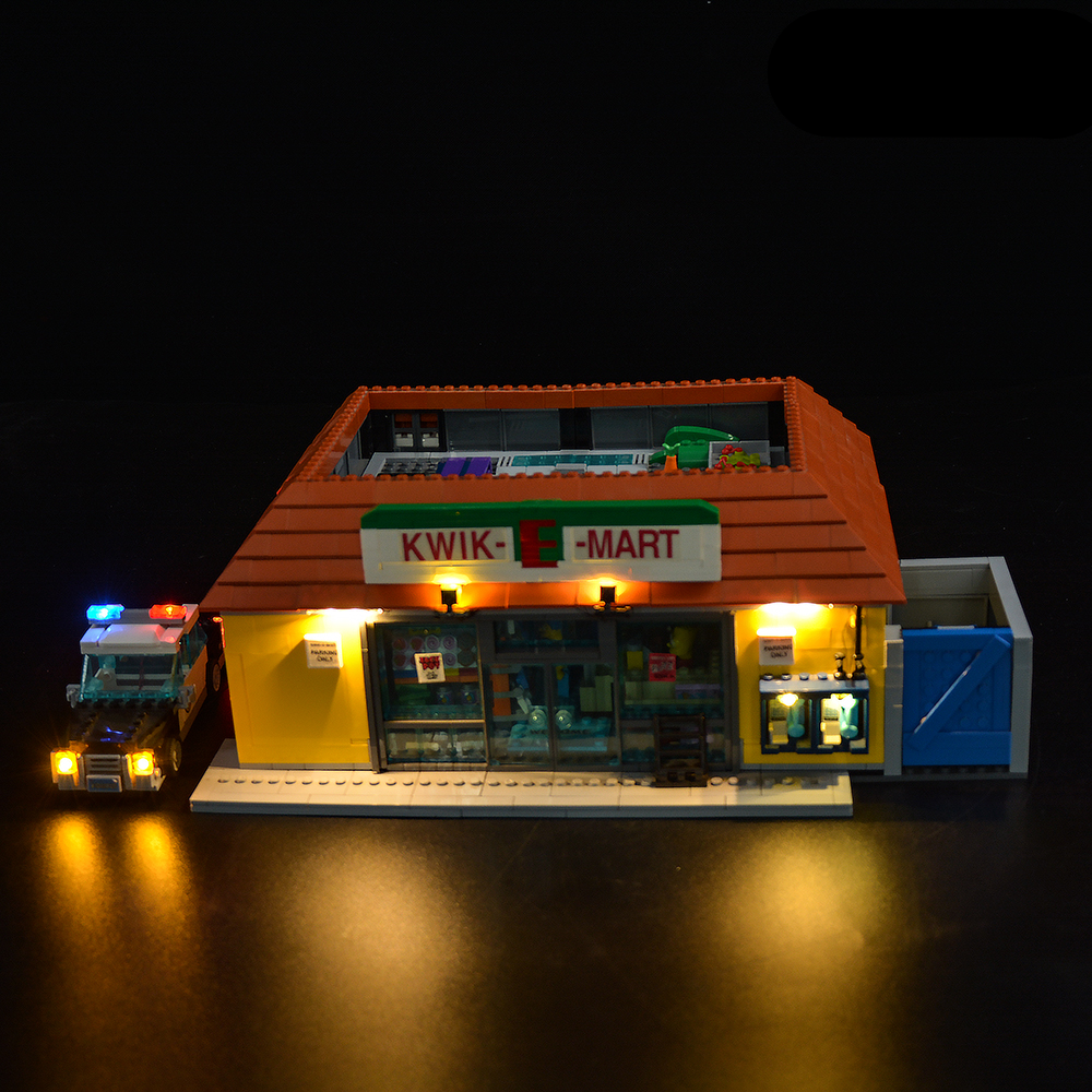 Kwik-E-Mart 71016 LED Light Kit – Building Block Lighting | Power Brickz™