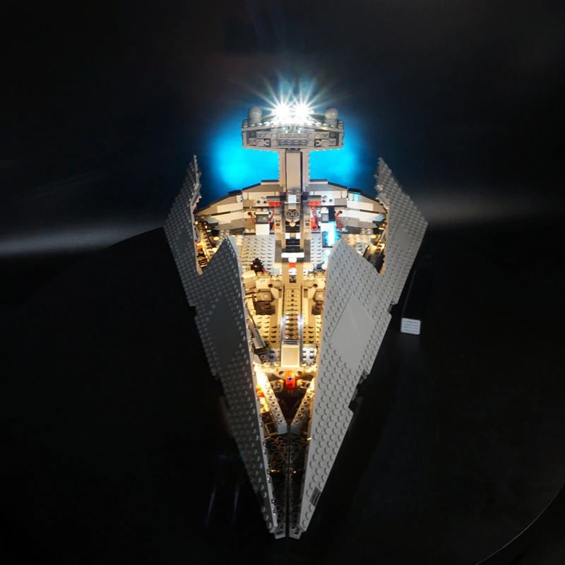 Star Wars Imperial Star Destroyer 75055 LED Light Kit – Building Block Lighting | Power Brickz™