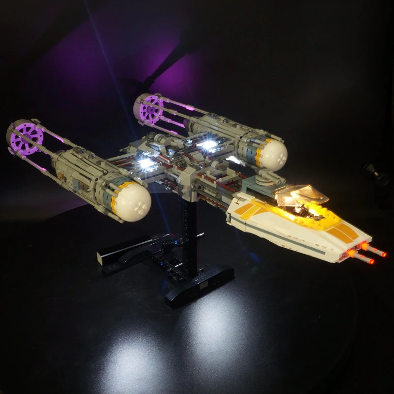 Y-Wing Starfighter 75181 LED Light Kit – Building Block Lighting | Power Brickz™