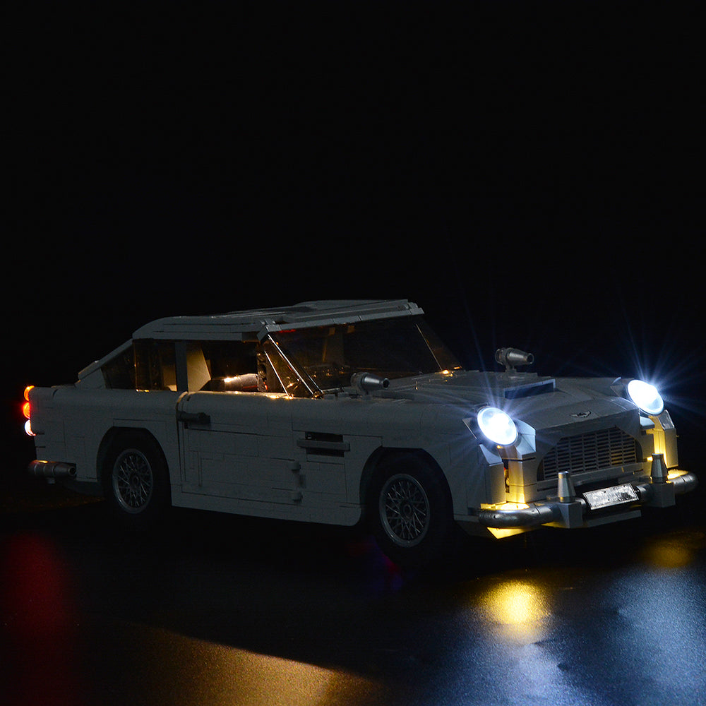 James Bond Aston Martin DB5 10262 LED Light Kit – Building Block Lighting | Power Brickz™
