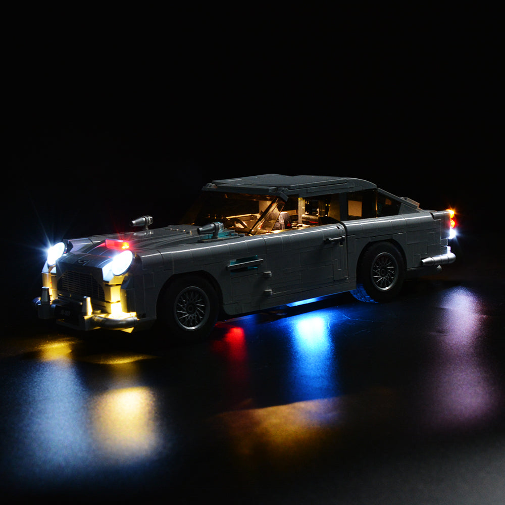 James Bond Aston Martin DB5 10262 LED Light Kit – Building Block Lighting | Power Brickz™