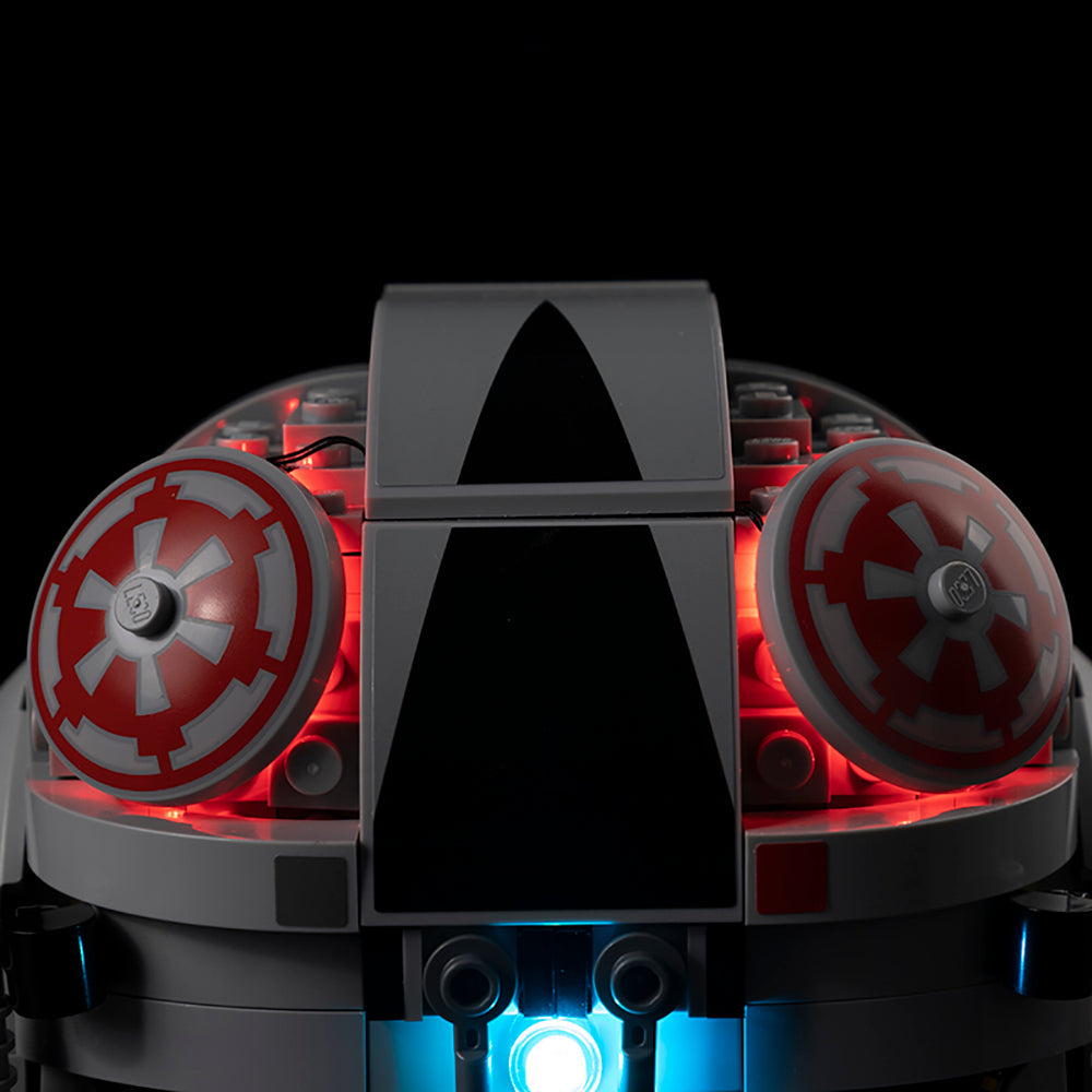 AT-AT Driver Helmet 75429 LED Light Kit – Building Block Lighting | Power Brickz™