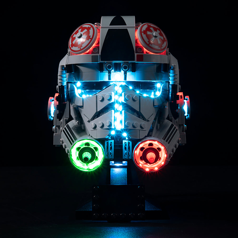 AT-AT Driver Helmet 75429 LED Light Kit – Building Block Lighting | Power Brickz™