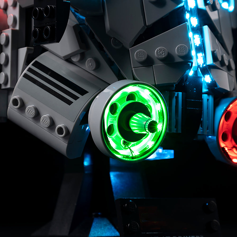 AT-AT Driver Helmet 75429 LED Light Kit – Building Block Lighting | Power Brickz™