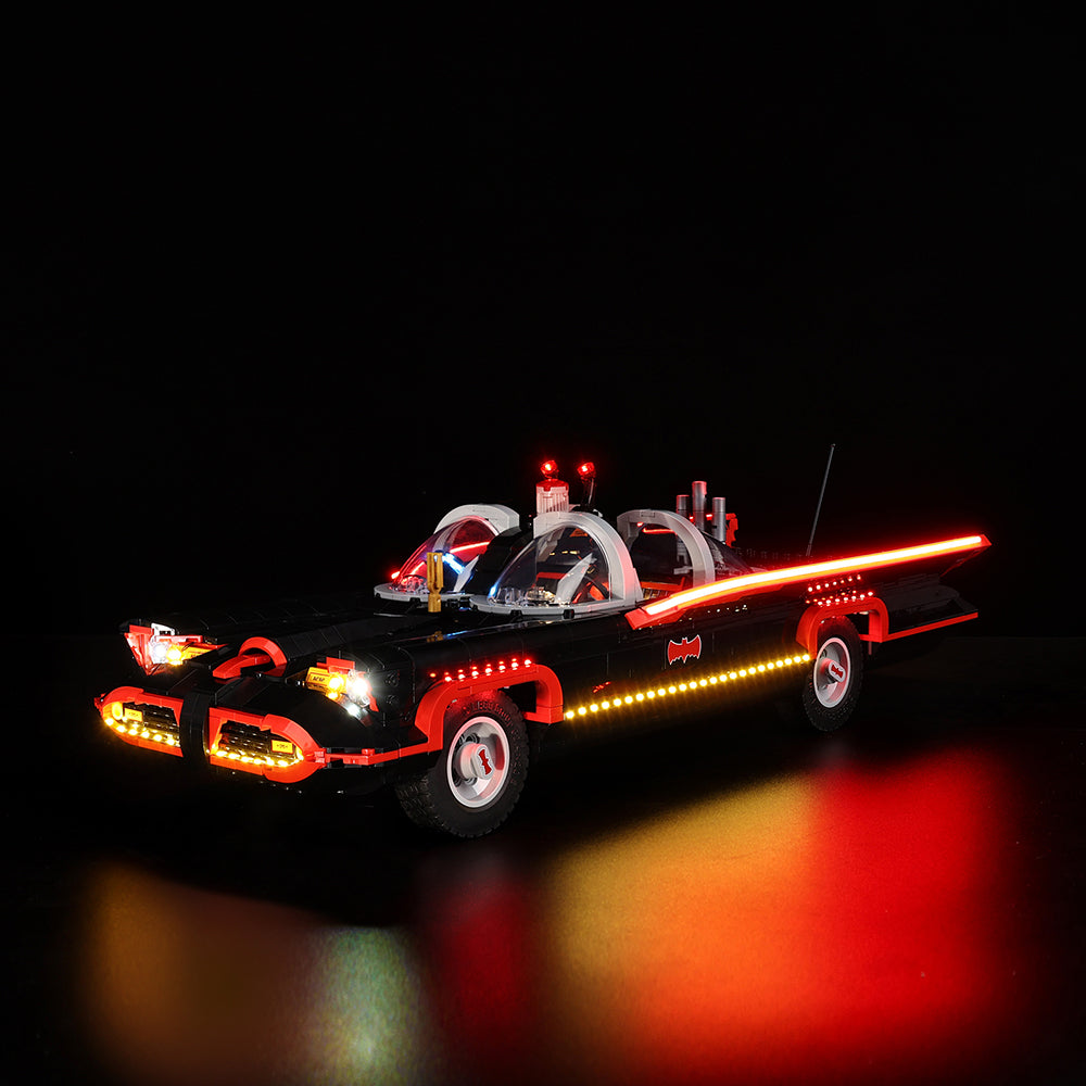Batman: The Classic TV Series Batmobile 76328 LED Light Kit – Building Block Lighting | Power Brickz™