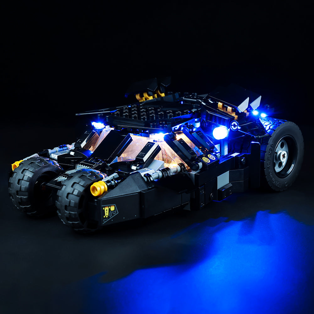 Batmobile Tumbler Scarecrow Showdown 76239 LED Light Kit – Building Block Lighting | Power Brickz™