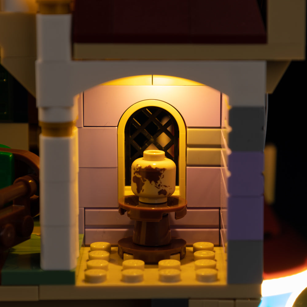 Beauty And The Beast Castle 43263 LED Light Kit – Building Block Lighting | Power Brickz™