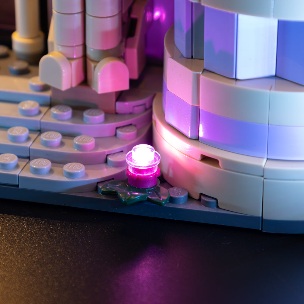 Beauty And The Beast Castle 43263 LED Light Kit – Building Block Lighting | Power Brickz™