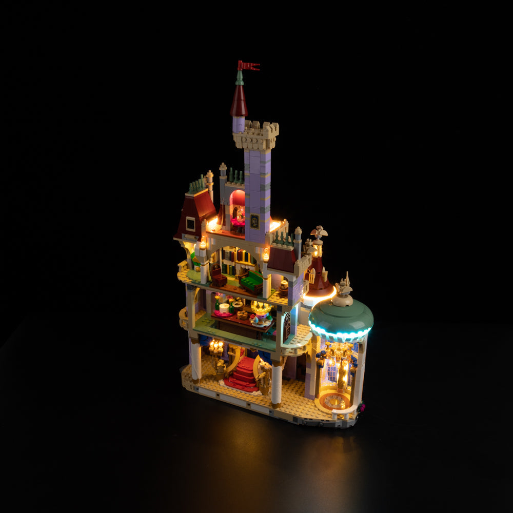Beauty And The Beast Castle 43263 LED Light Kit – Building Block Lighting | Power Brickz™
