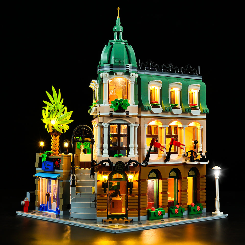 Boutique Hotel 10297 LED Light Kit – Building Block Lighting | Power Brickz™