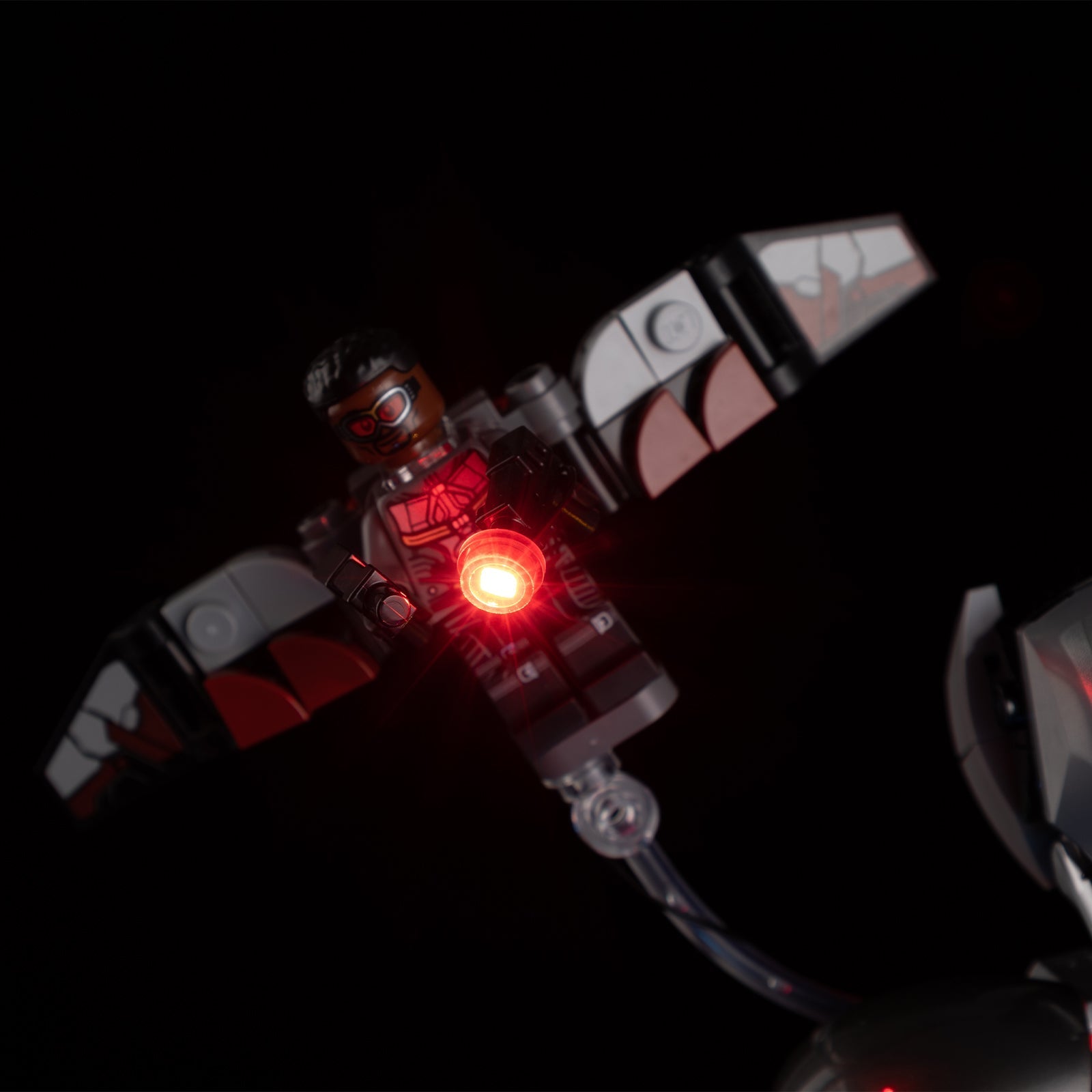 Captain America: Civil War Action Battle 76314 LED Light Kit – Building Block Lighting | Power Brickz™