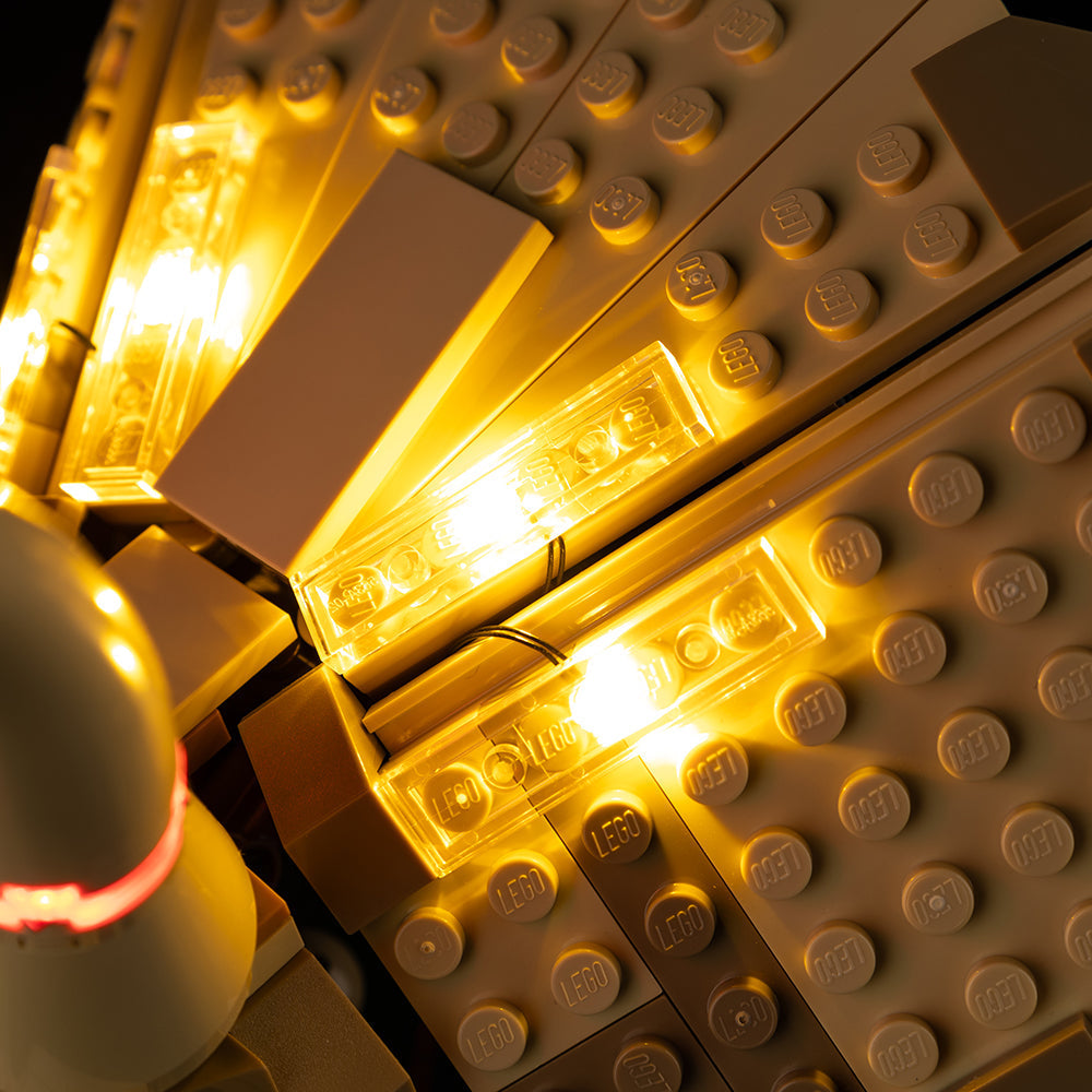 Dinosaur Fossils: Triceratops Skull 76969 LED Light Kit – Building Block Lighting | Power Brickz™