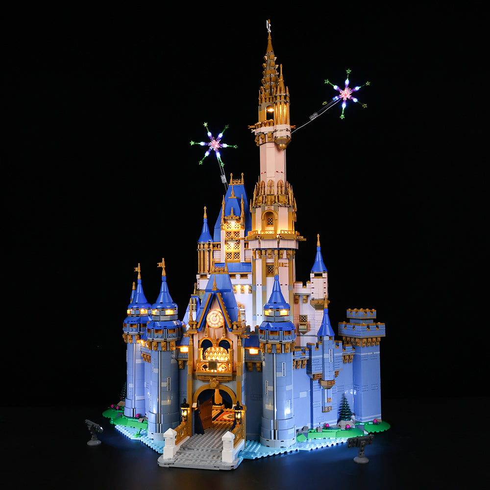 Disney Castle 43222 LED Light Kit – Building Block Lighting | Power Brickz™