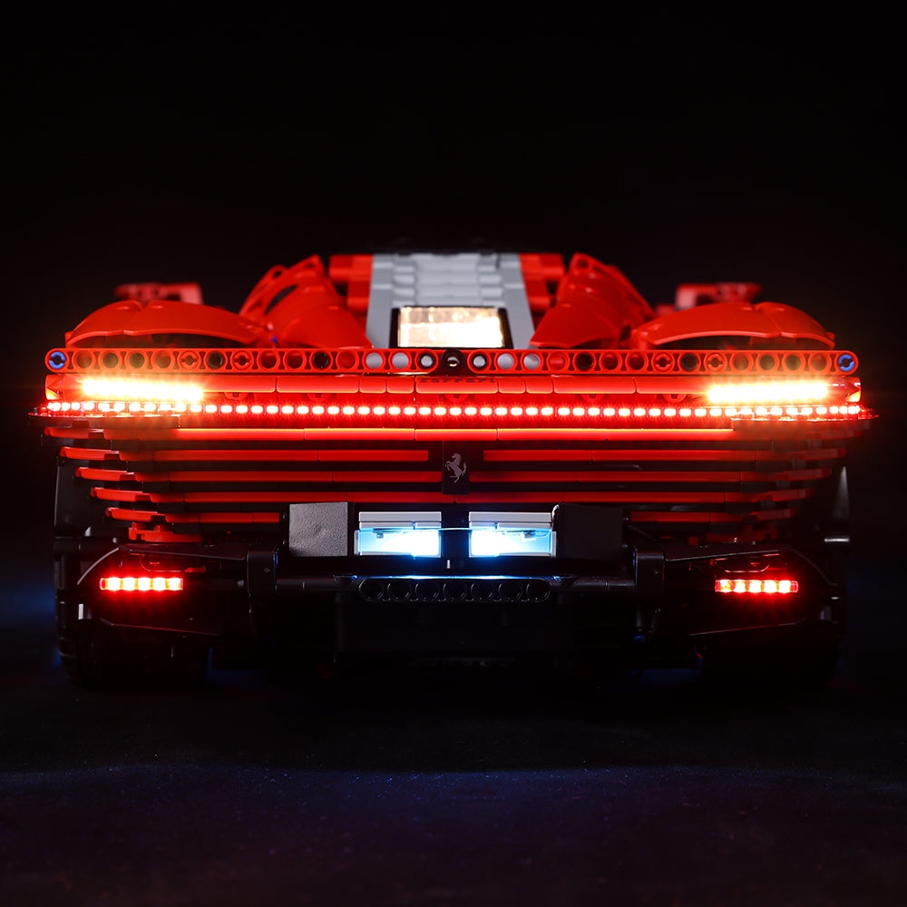 Ferrari Daytona SP3 42143 LED Light Kit – Building Block Lighting | Power Brickz™