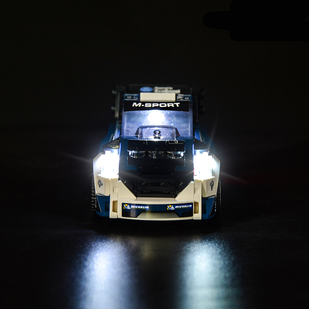 Ford Fiesta M-Sport WRC 75885 LED Light Kit – Building Block Lighting | Power Brickz™