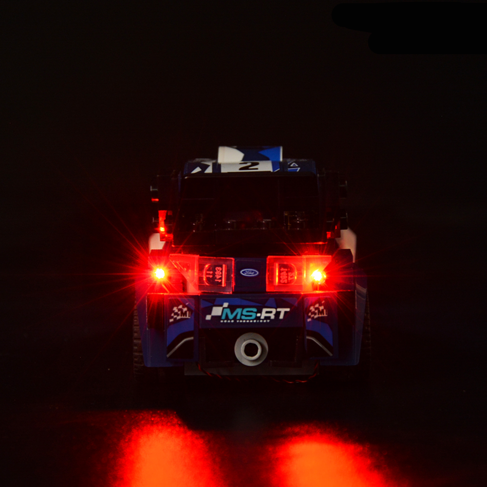 Ford Fiesta M-Sport WRC 75885 LED Light Kit – Building Block Lighting | Power Brickz™