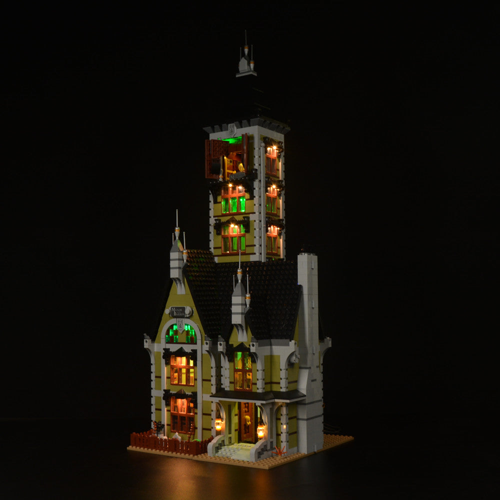 Haunted House 10273 LED Light Kit – Building Block Lighting | Power Brickz™