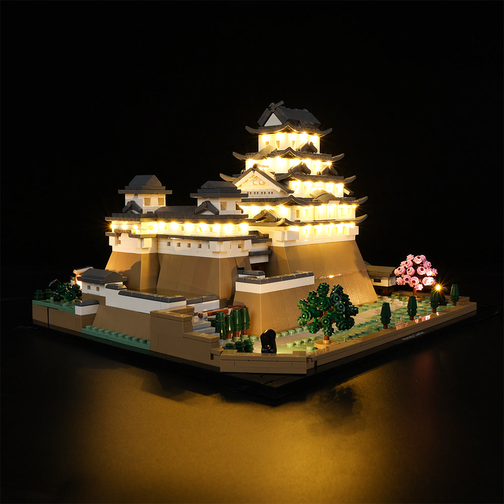 Himeji Castle 21060 LED Light Kit – Building Block Lighting | Power Brickz™