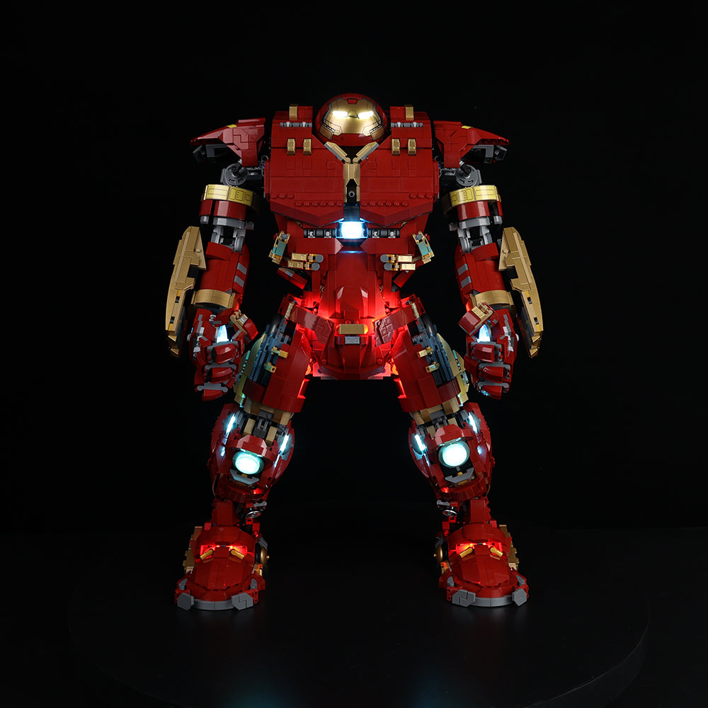 Hulkbuster 76210 LED Light Kit – Building Block Lighting | Power Brickz™