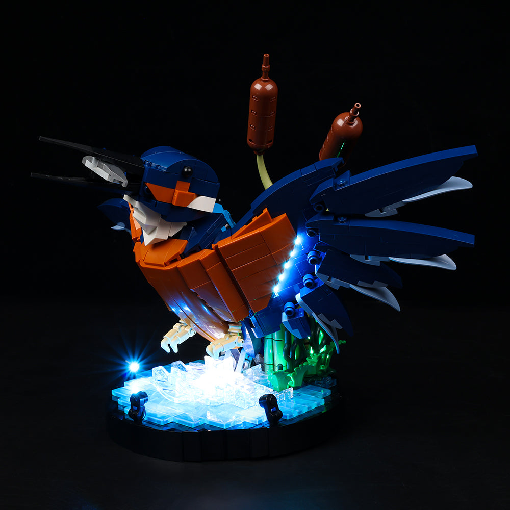 Kingfisher Bird 10331 LED Light Kit – Building Block Lighting | Power Brickz™