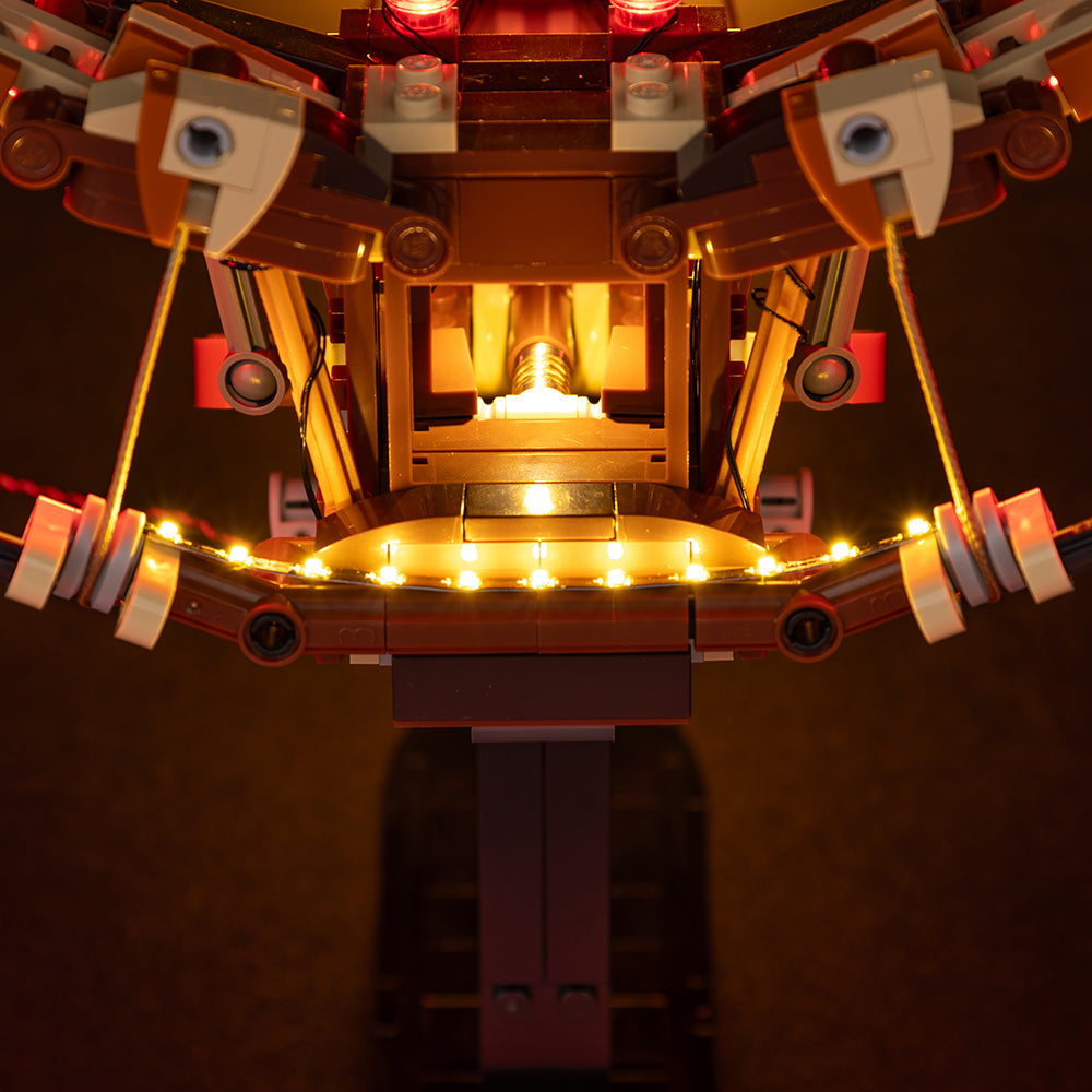Leonardo Da Vinci's Flying Machine 10363 LED Light Kit – Building Block Lighting | Power Brickz™