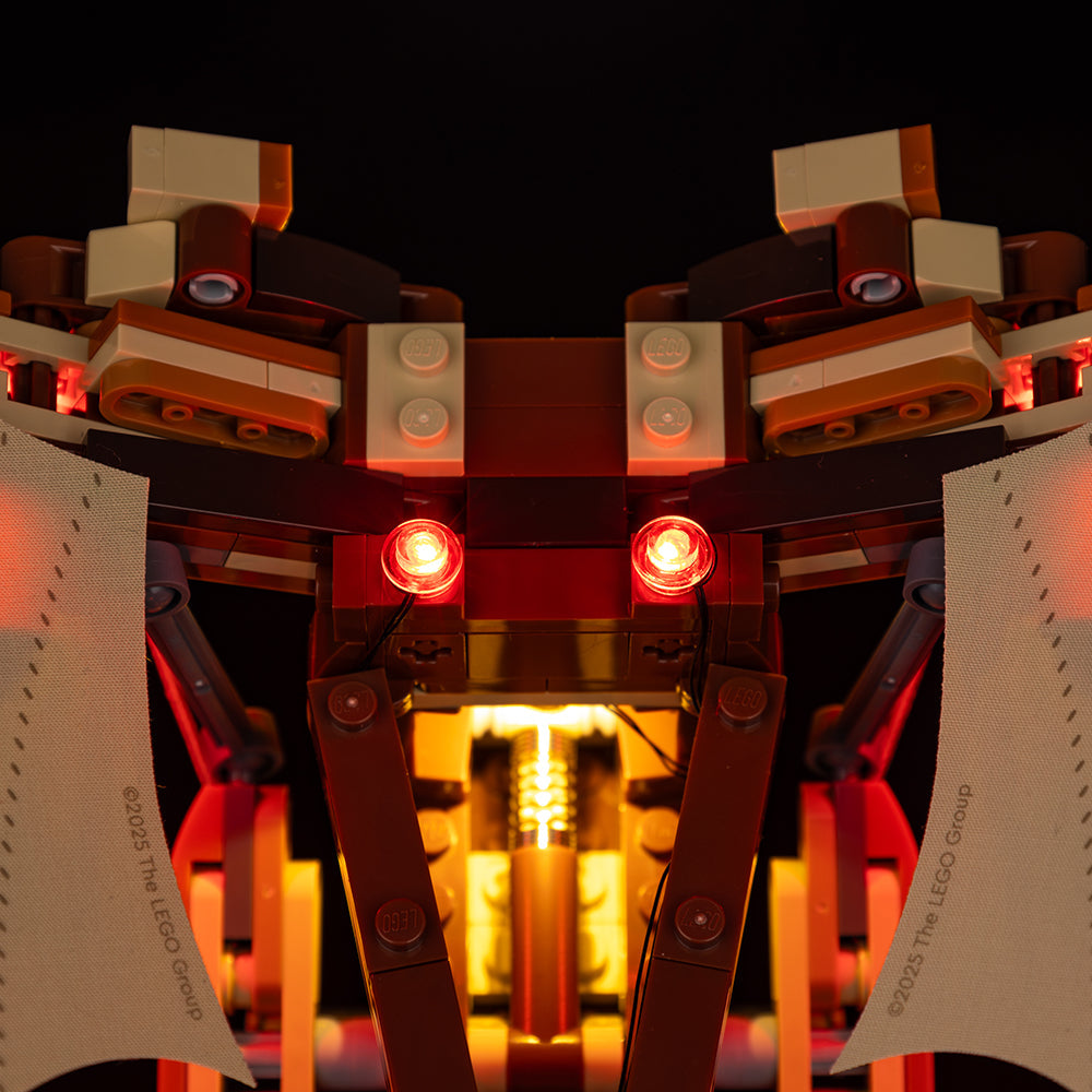 Leonardo Da Vinci's Flying Machine 10363 LED Light Kit – Building Block Lighting | Power Brickz™