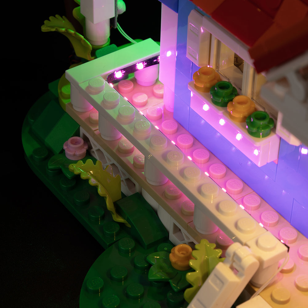 Lilo And Stitch Beach House 43268 LED Light Kit – Building Block Lighting | Power Brickz™