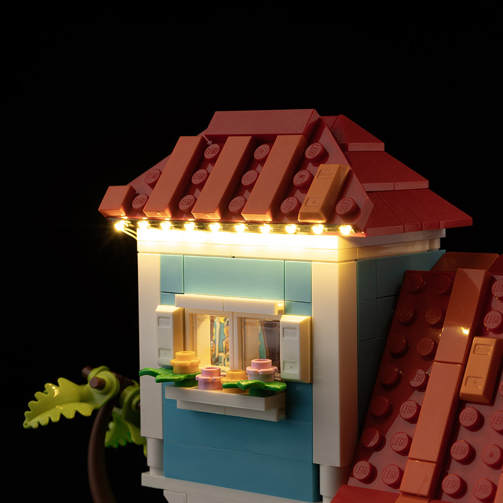 Lilo And Stitch Beach House 43268 LED Light Kit – Building Block Lighting | Power Brickz™