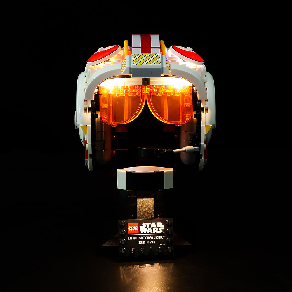 Luke Skywalker Helmet 75327 LED Light Kit – Building Block Lighting | Power Brickz™