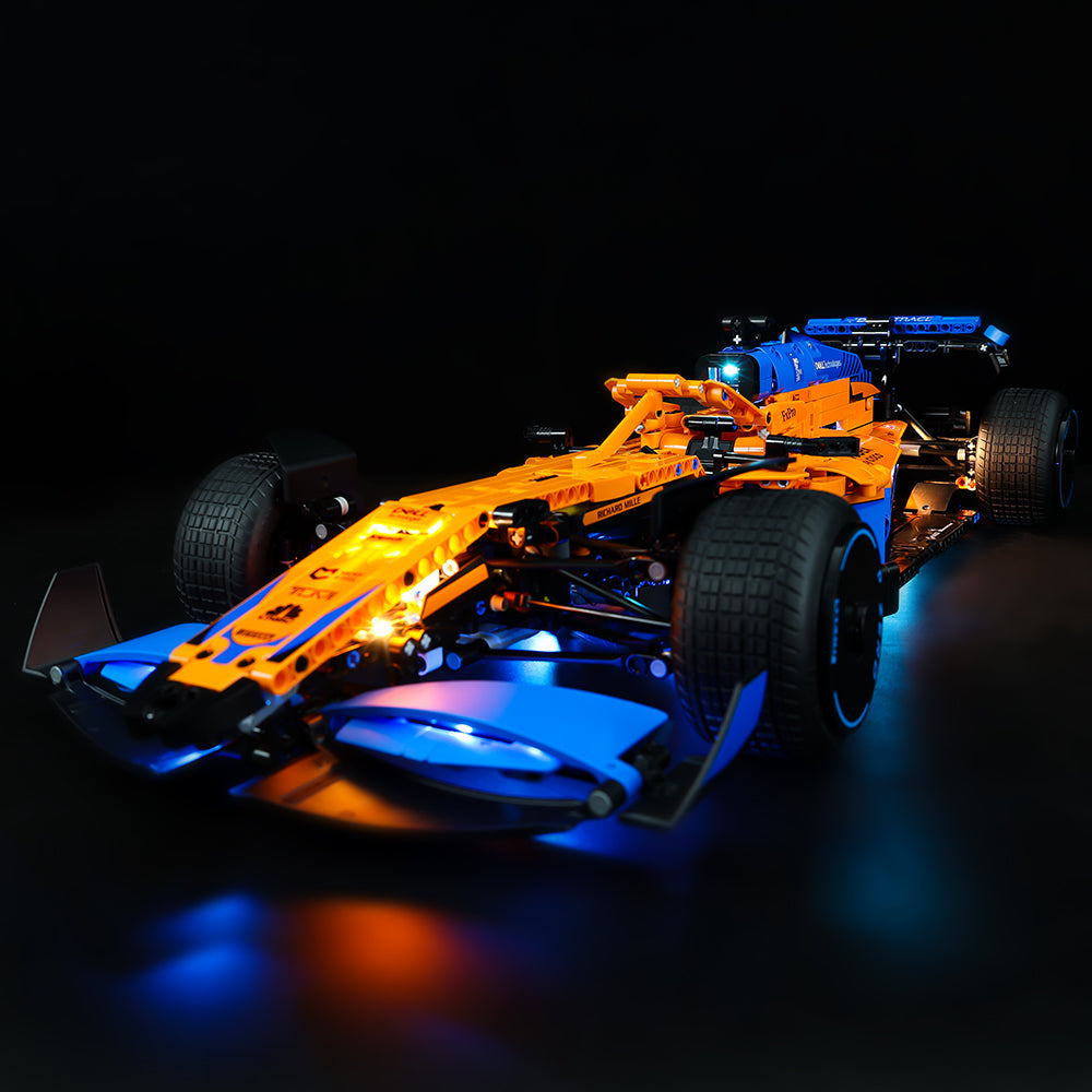 Mclaren Formula 1 Race Car 42141 LED Light Kit – Building Block Lighting | Power Brickz™