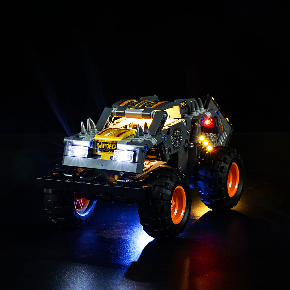 Monster Jam Max-D 42119 LED Light Kit – Building Block Lighting | Power Brickz™
